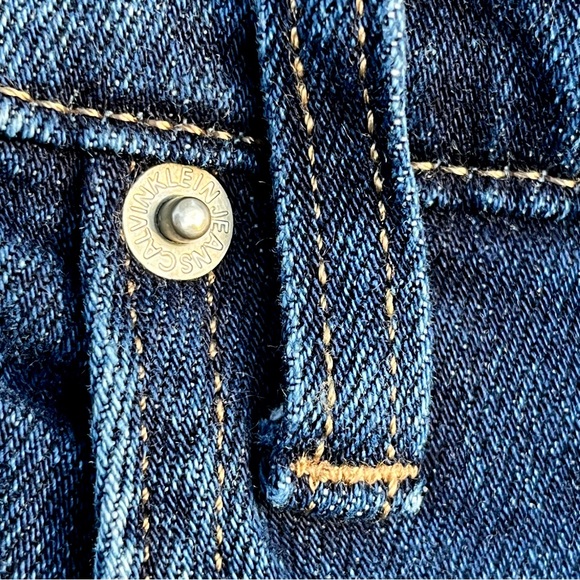 Calvin Klein Blue Jeans CKJ Size 40 X 26 Stretch Designer Classic Denim Stylish - Picture 5 of 13